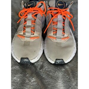 Nike Crater Impact Summit White/Blue Swoosh Womens Sz 8  CW2386-200  Inv#S15